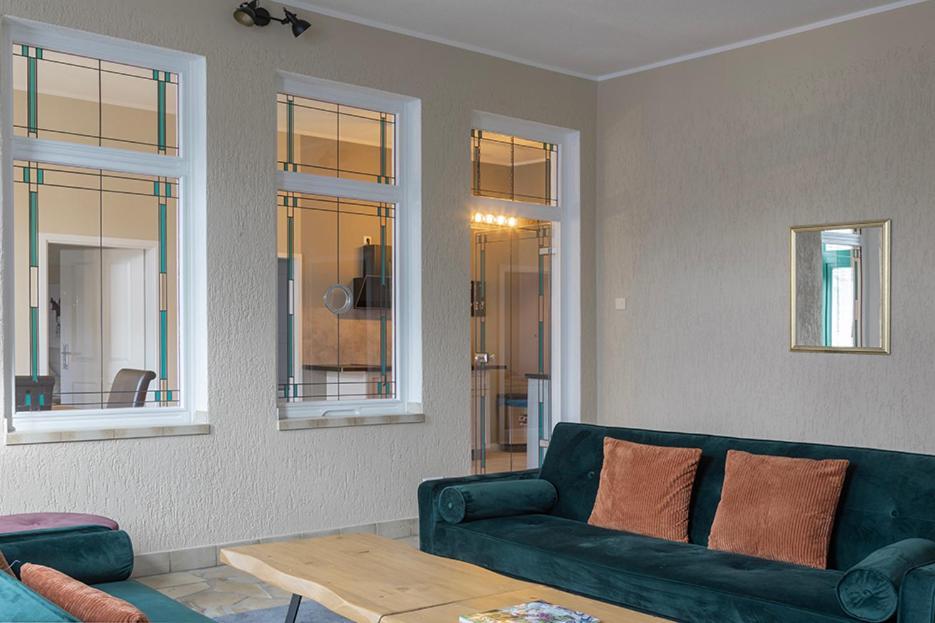 Ferienwohnung Mit Kamin Und Traumhafter Dachterrasse Mit Weitblick In Die Natur Neu Gaarz Esterno foto